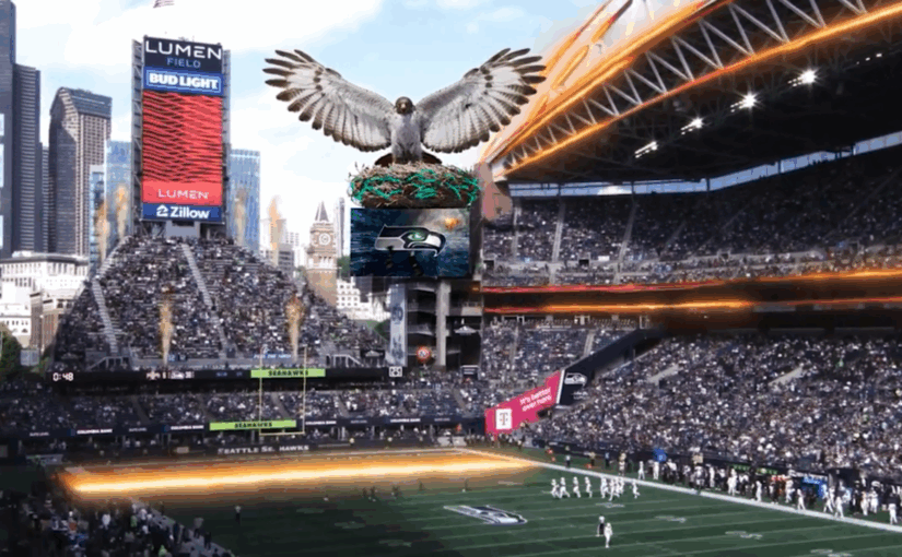Нова технологія в Lumen Field: Підвищення залученості фанатів Seahawks за допомогою змішаної реальності